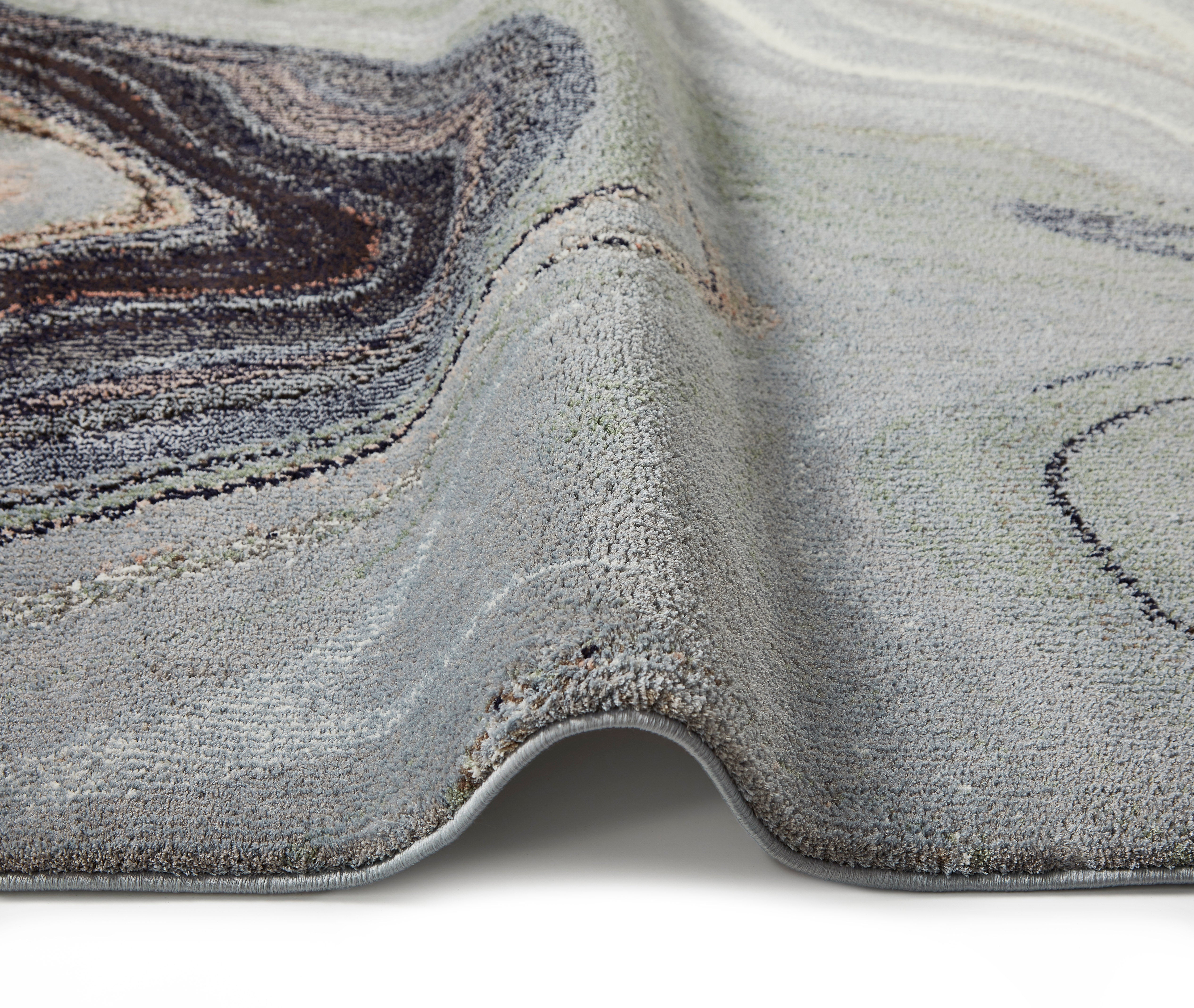 Concept Looms Amara AMA104 Sage Green Grey Large Rectangle Rug